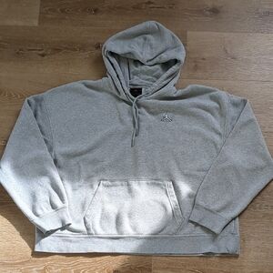 Loose Boxy Fit Air Jordan Light Gray Hoodie Large